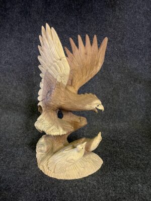 Teakholz Adler