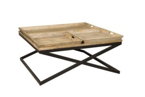 Couchtisch mit Tabletts (Nr. 1)