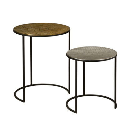 Beistelltisch-Set "Iron Round 2"