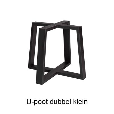 Tischgestell U-doppelt Klein